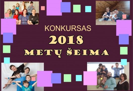 Daugiavaikių šeimų asociacija MES skelbia „2018 Metų šeimos“ rinkimus